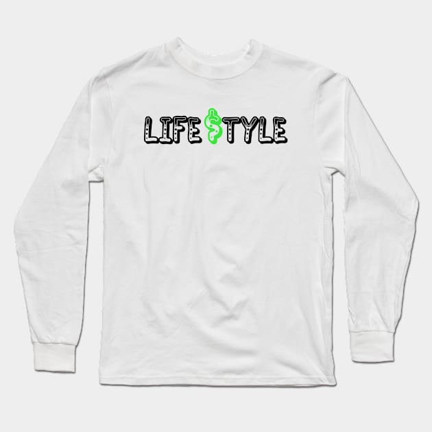 Lifestyle Long Sleeve T-Shirt by Recovery Tee